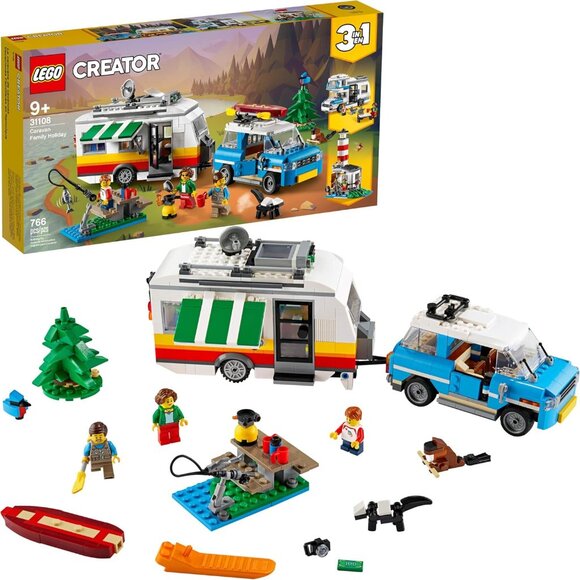 Lego Brand New  Creator 3in1 Caravan Family Holiday 31108 - Picture 1 of 14